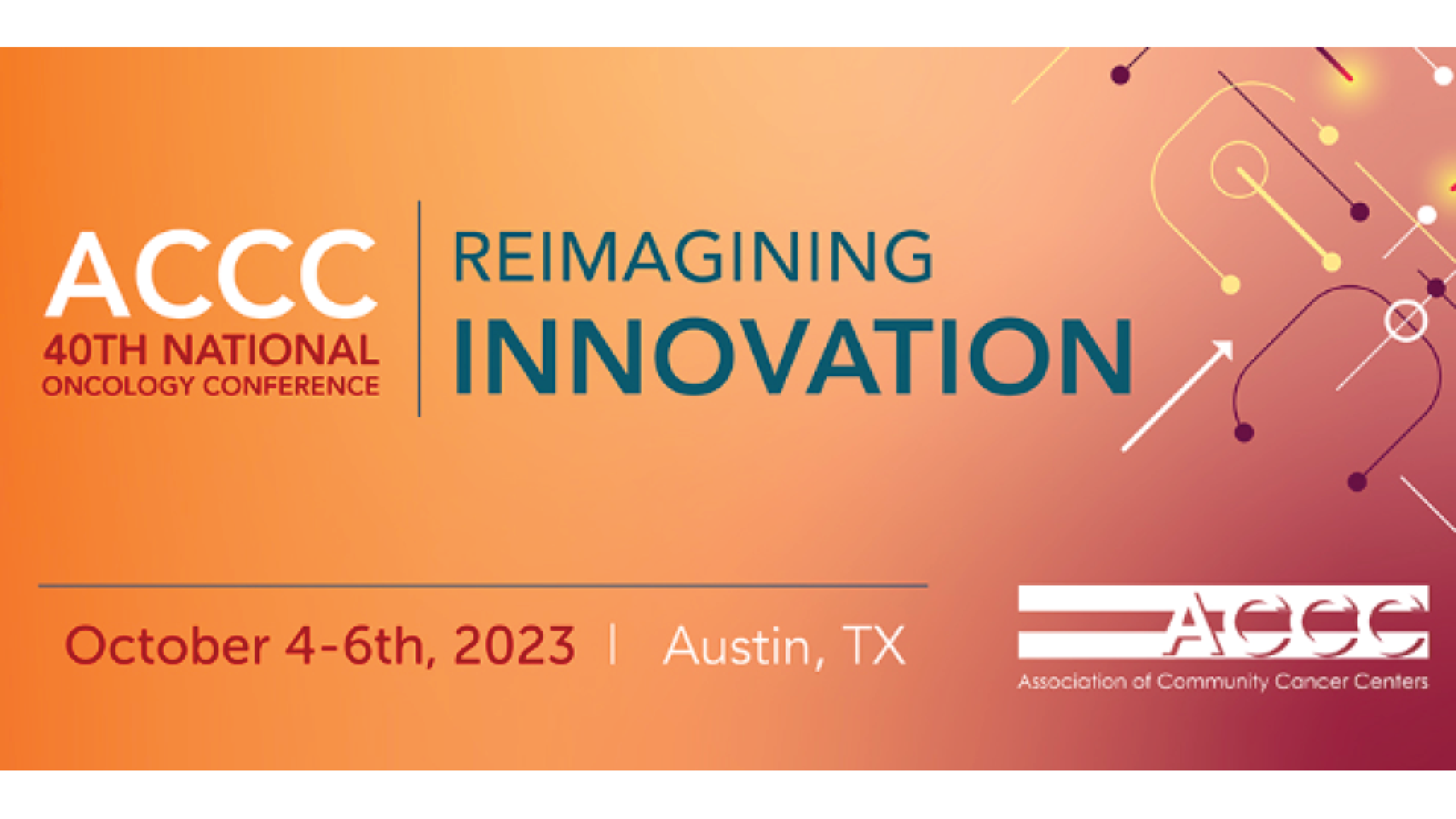 ACCC 40th 2023 National Oncology Conference Registry Partners